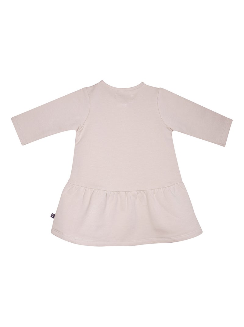ROBE JENNY MAILLE MANCHES LONGUES BEBE Marron - Kiabi