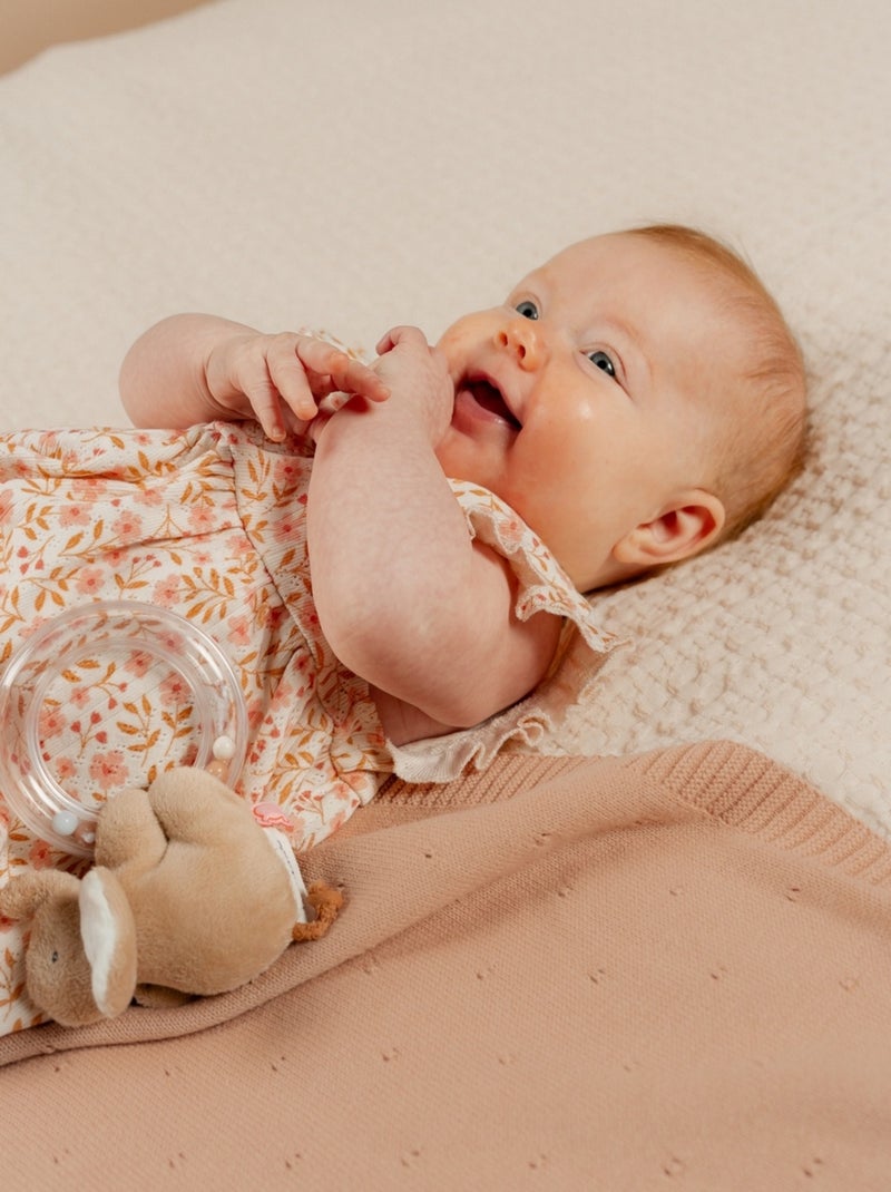 Robe, Jersey pointelle Noukie's Rose - Kiabi