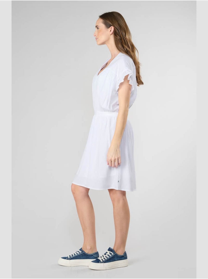 Robe JOLIBOI droite 'Le Temps Des Cerises' Blanc - Kiabi