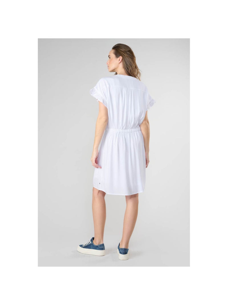 Robe JOLIBOI droite 'Le Temps Des Cerises' Blanc - Kiabi