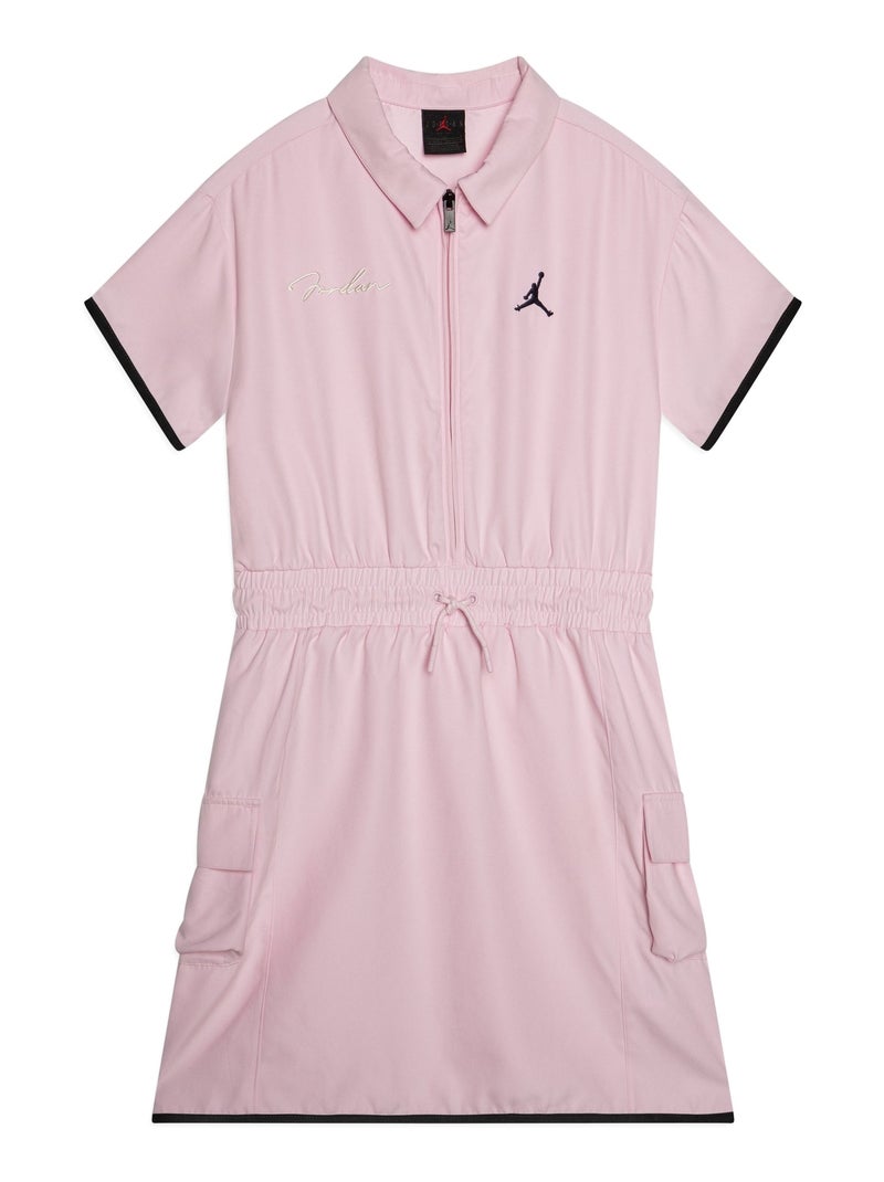 Robe Jordan taille élastique Rose - Kiabi