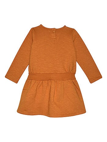 ROBE JORDANA MOLLETON MANCHES LONGUES ENFANT