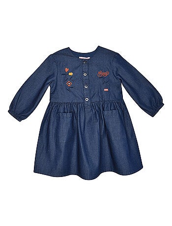 ROBE JULIETTE JEAN MANCHES LONGUES ENFANT