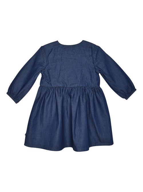 ROBE JULIETTE JEAN MANCHES LONGUES ENFANT - Kiabi