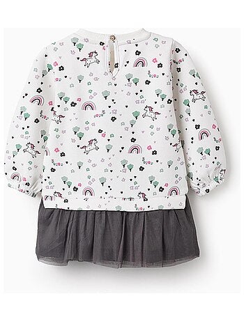 Robe jupe matelassée en tulle NEW YORK