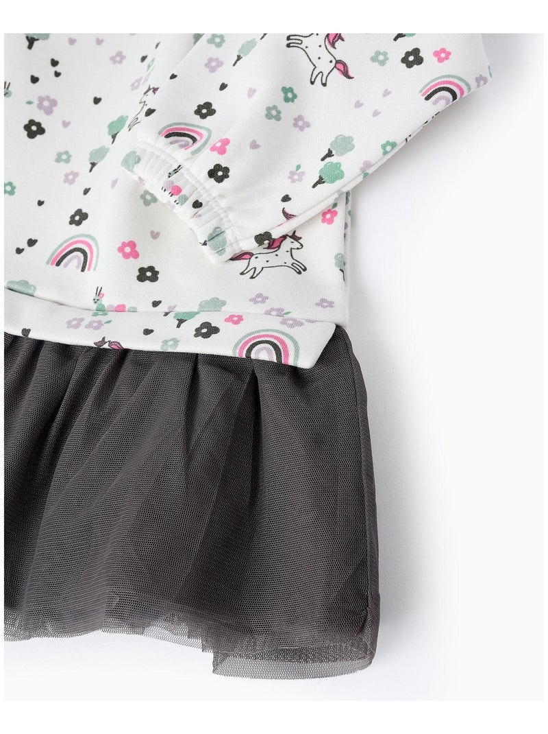 Robe jupe matelassée en tulle NEW YORK Beige clair - Kiabi
