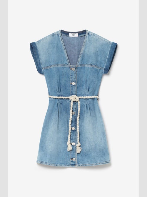 Robe KARITE droite en jeans 'Le Temps Des Cerises' - Kiabi