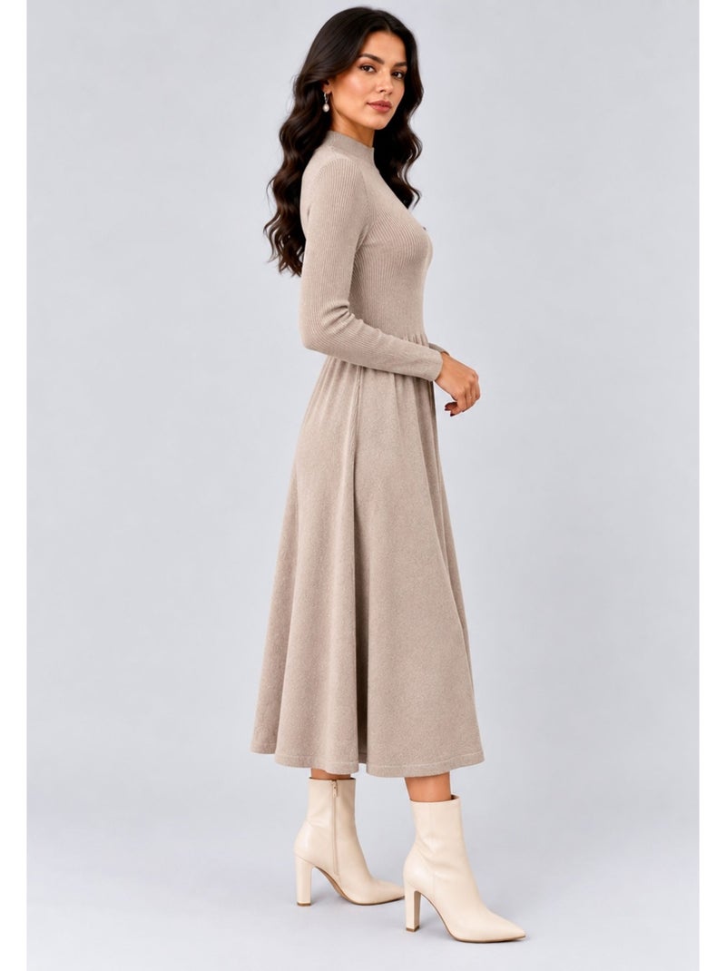 Robe kebello Beige - Kiabi