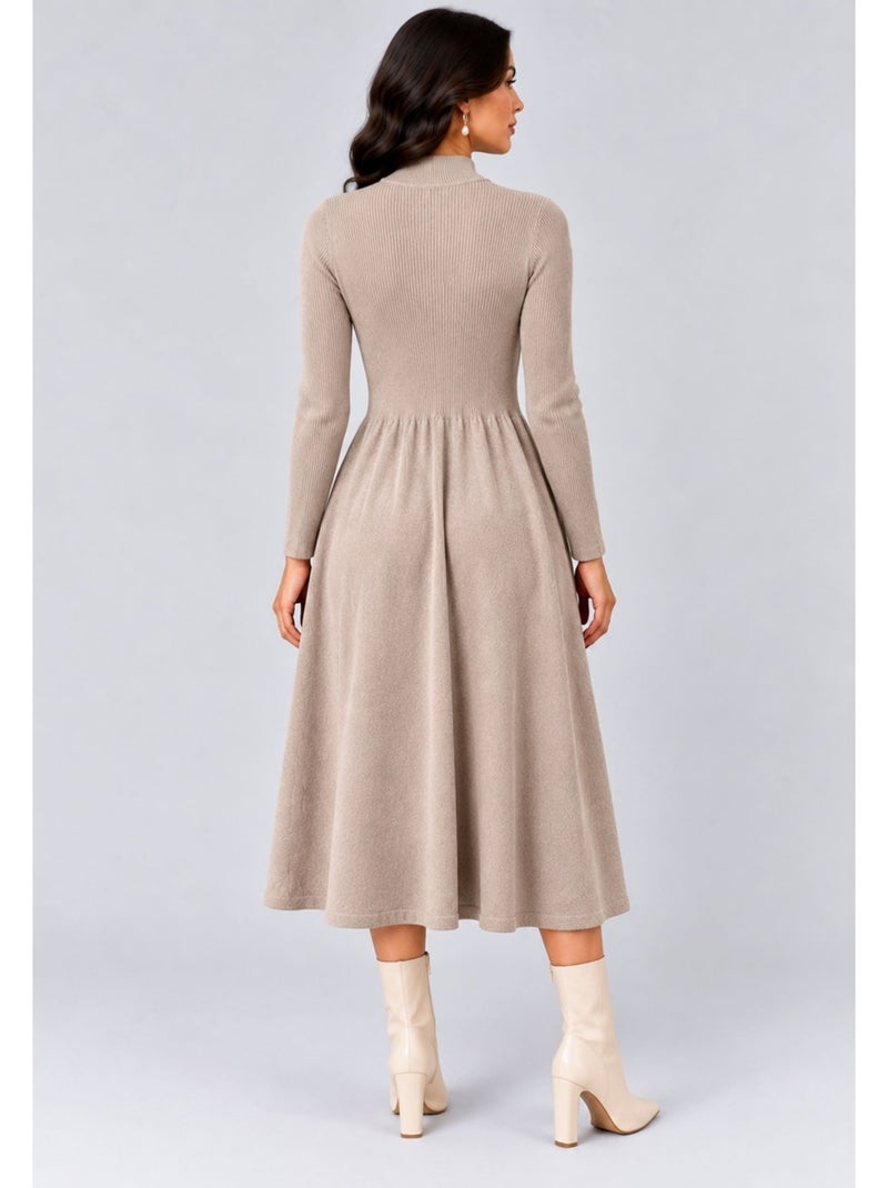 Robe kebello Beige - Kiabi