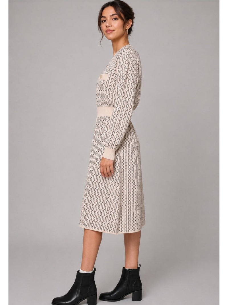Robe kebello Beige - Kiabi