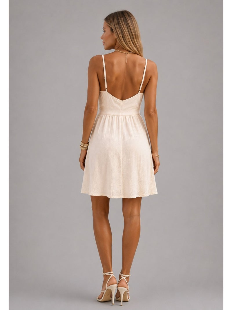Robe kebello Beige - Kiabi