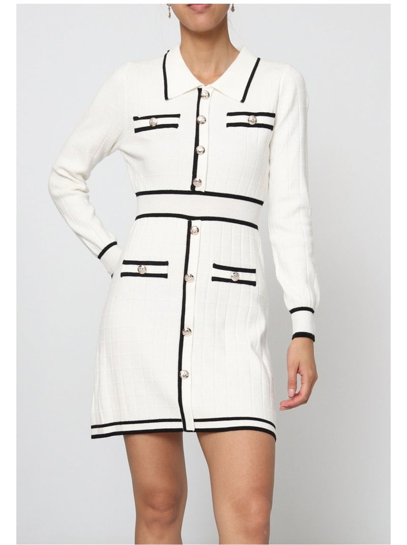 Robe Kebello Blanc - Kiabi