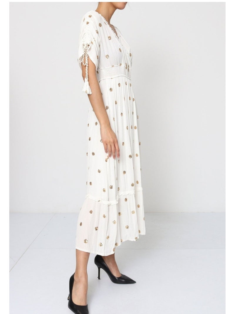 Robe Kebello Blanc - Kiabi