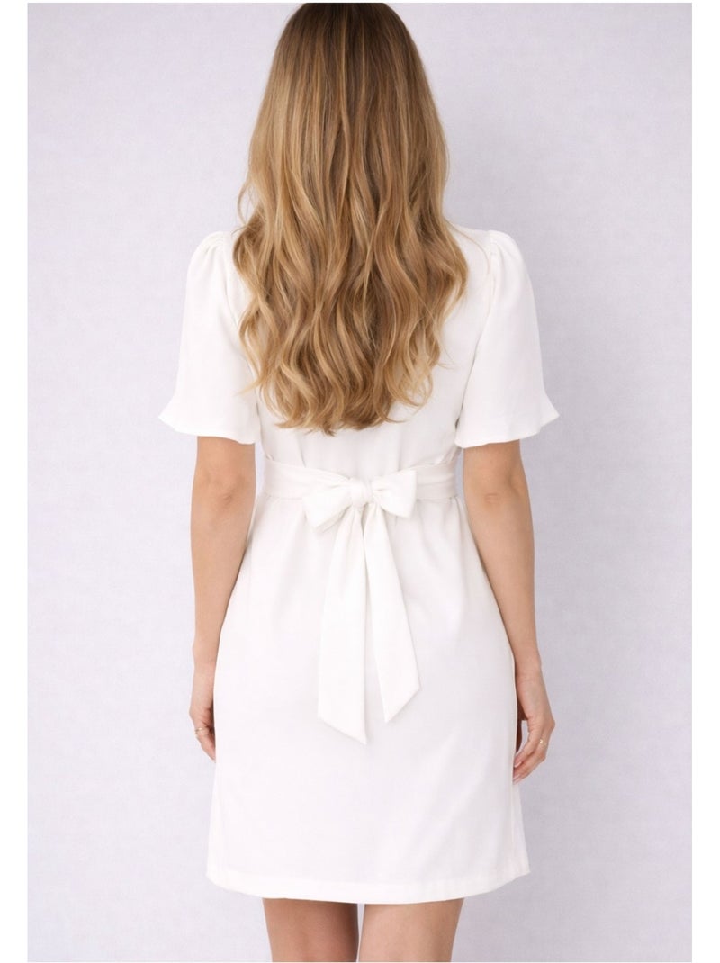 Robe Kebello Blanc - Kiabi