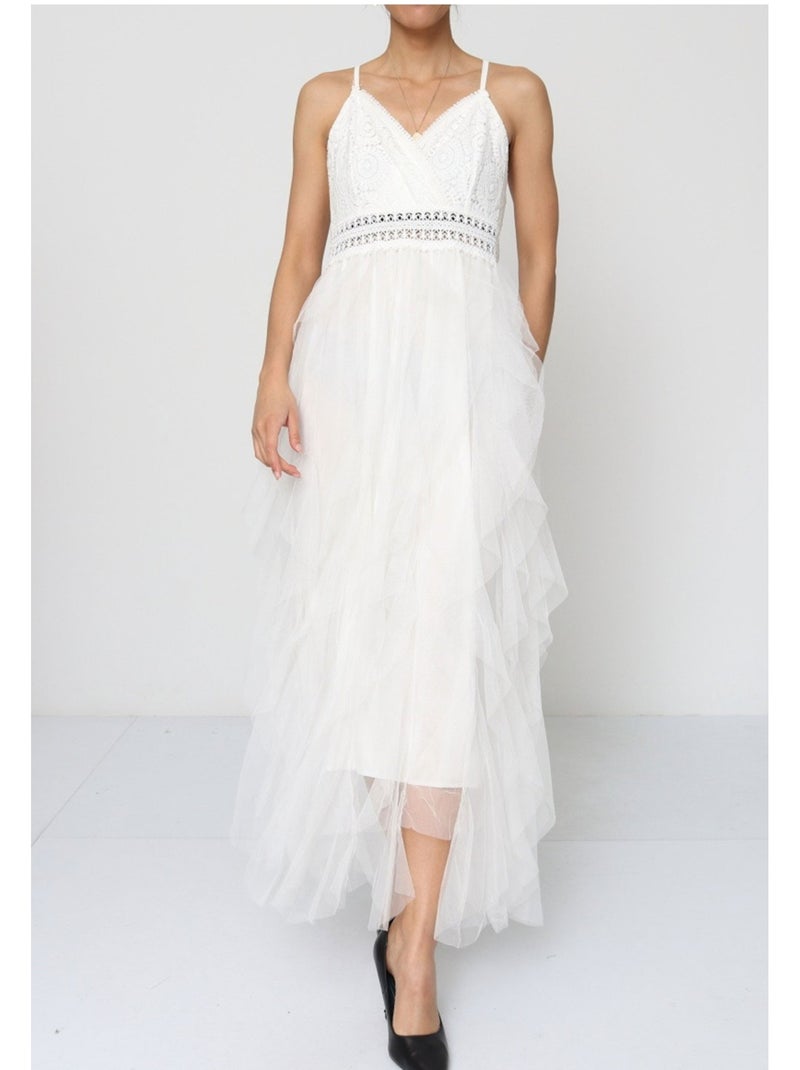 Robe Kebello Blanc - Kiabi