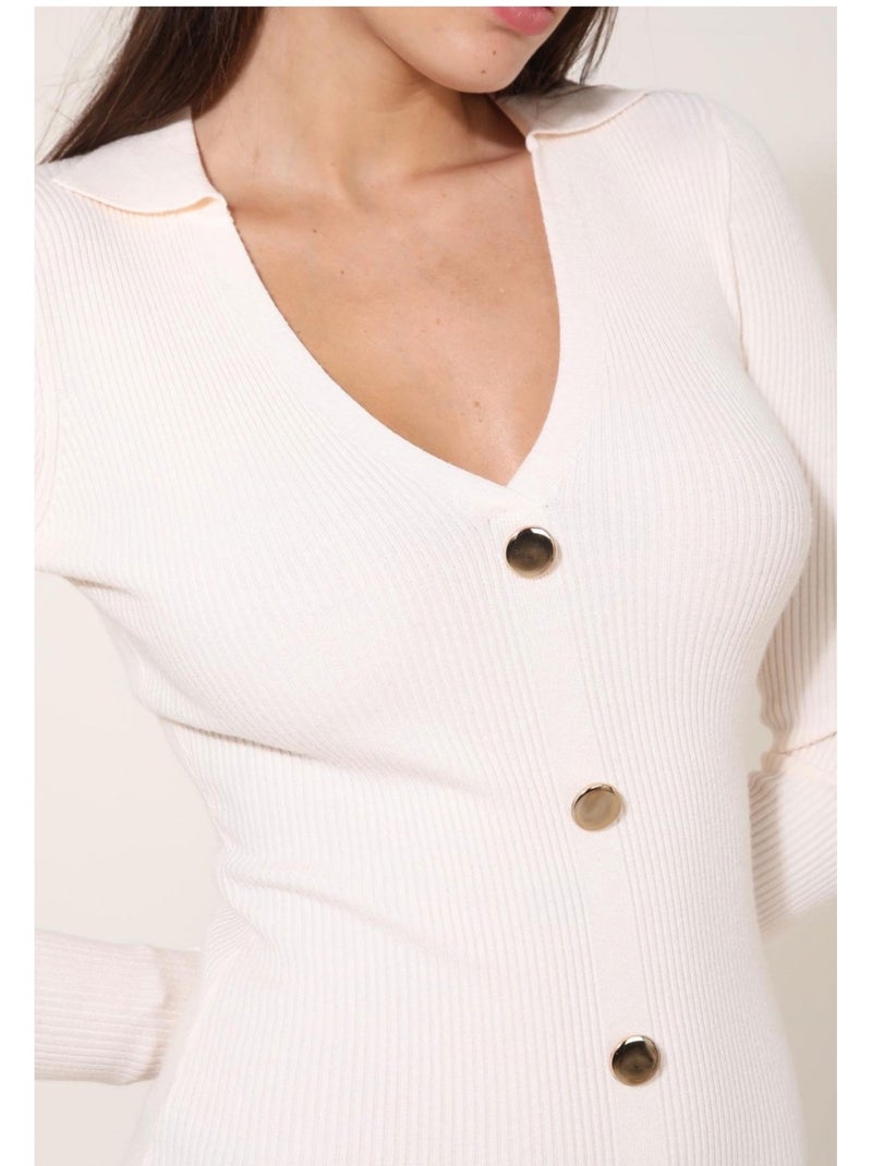 Robe Kebello Blanc - Kiabi