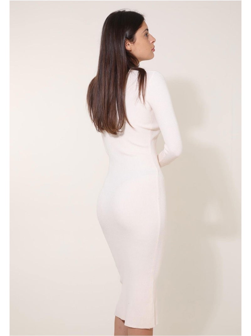 Robe Kebello Blanc - Kiabi