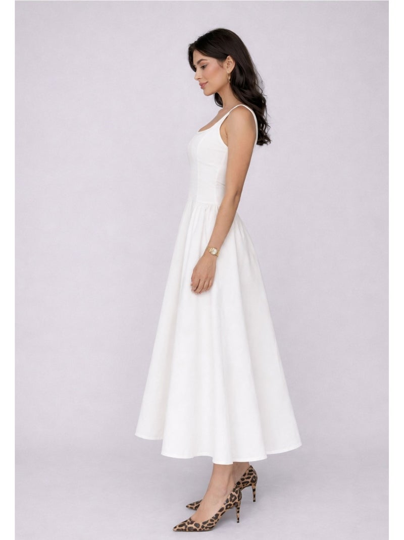 Robe Kebello Blanc - Kiabi