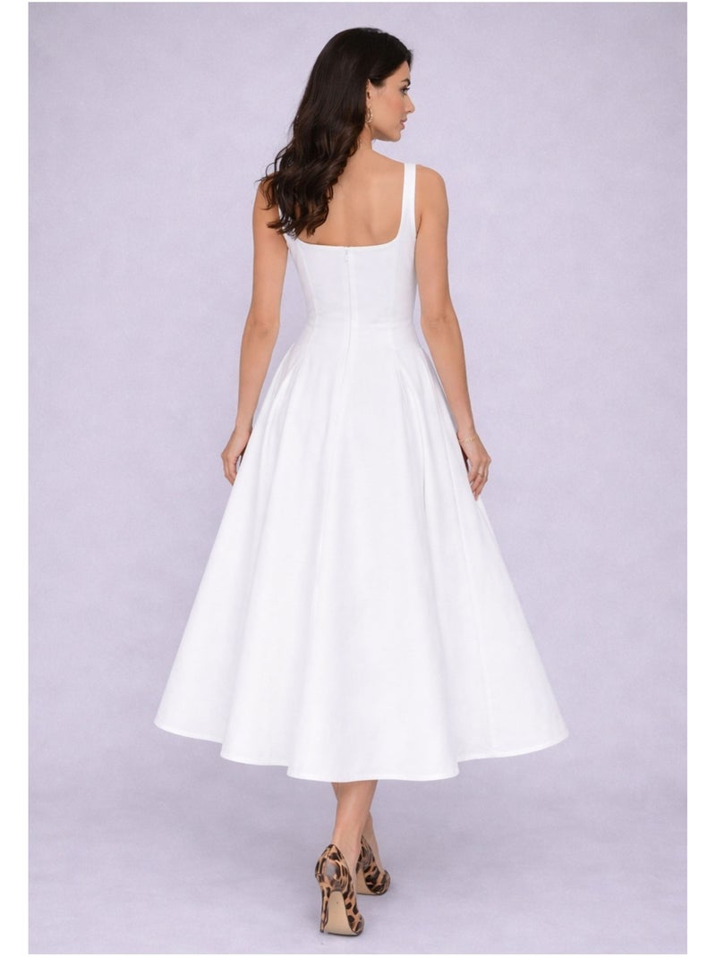 Robe Kebello Blanc - Kiabi