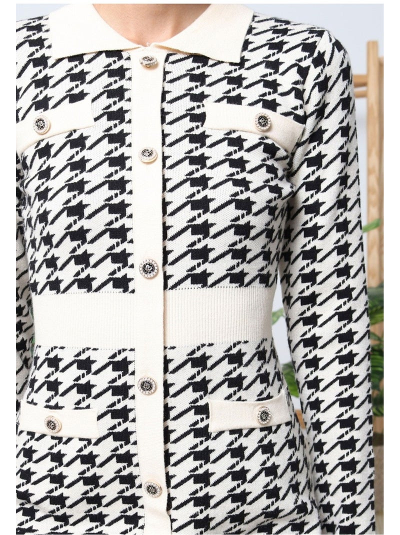 Robe Kebello Blanc Noir - Kiabi