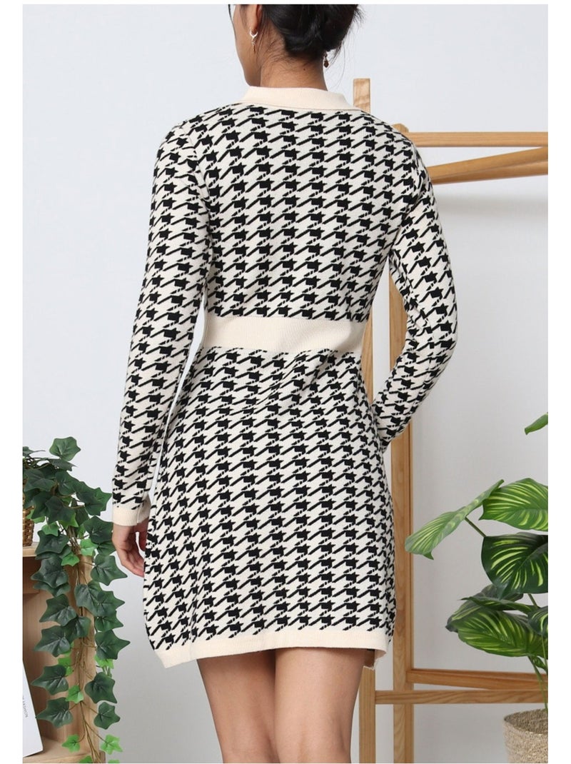Robe Kebello Blanc Noir - Kiabi