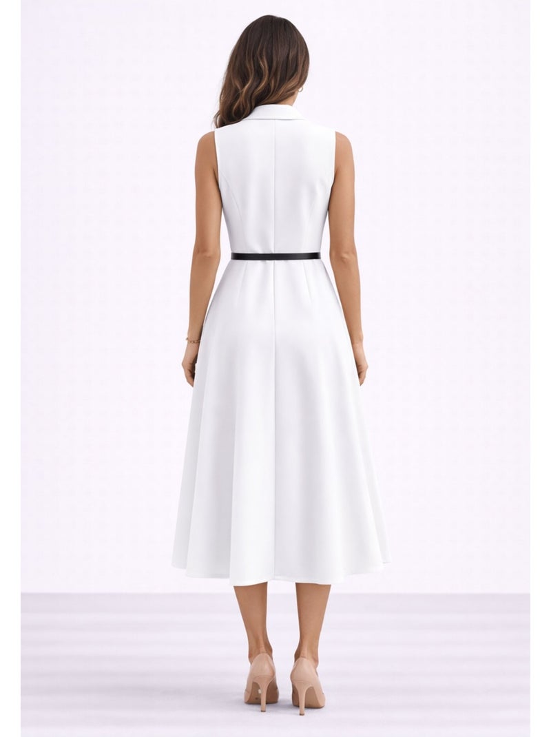 Robe Kebello Blanc - Kiabi