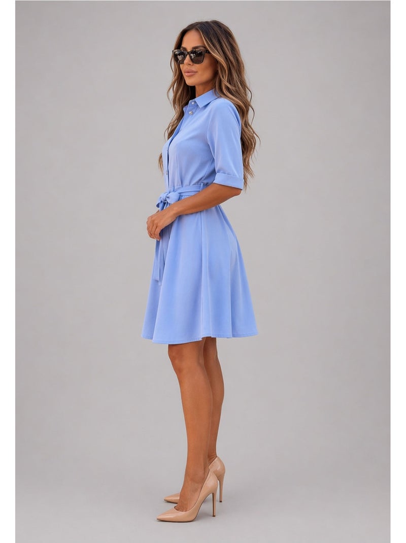 Robe Kebello Bleu ciel - Kiabi