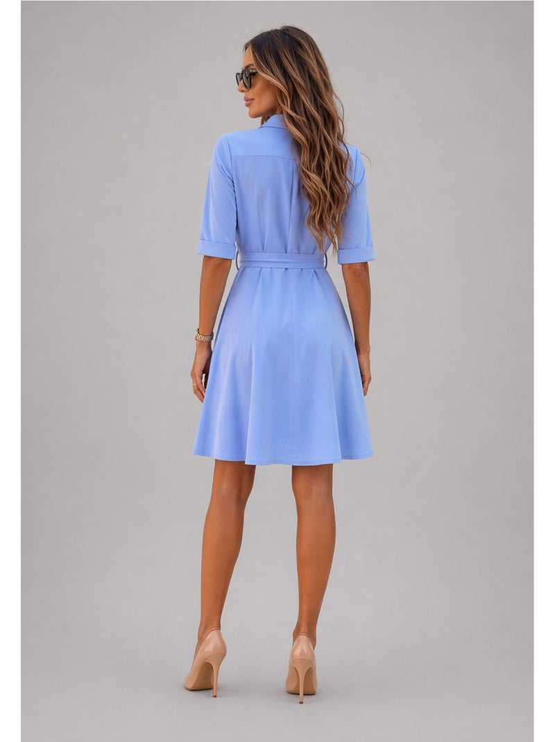 Robe Kebello Bleu ciel - Kiabi