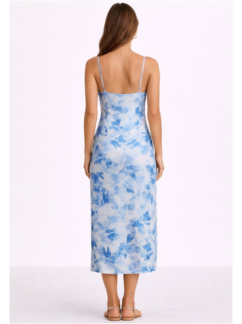 Robe Kebello Bleu ciel - Kiabi