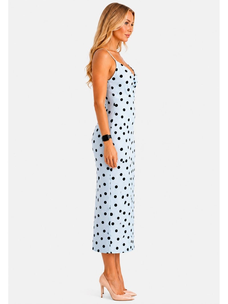 Robe Kebello Bleu ciel - Kiabi