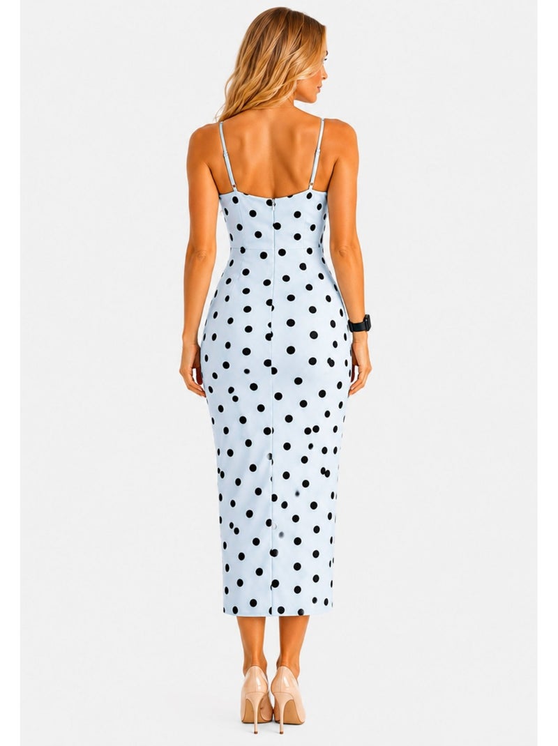 Robe Kebello Bleu ciel - Kiabi