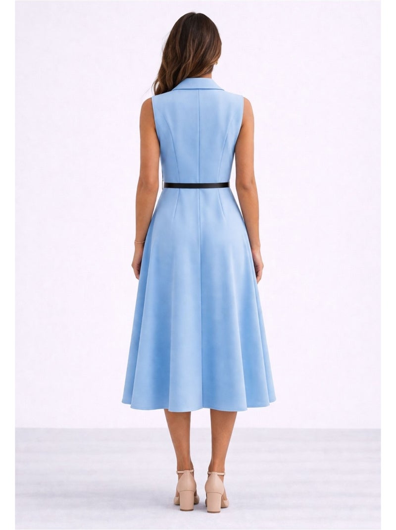 Robe Kebello Bleu ciel - Kiabi