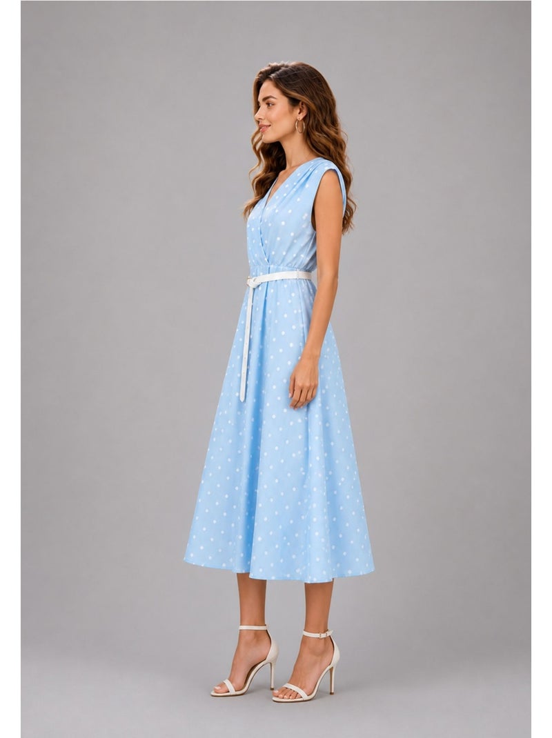Robe Kebello Bleu ciel - Kiabi