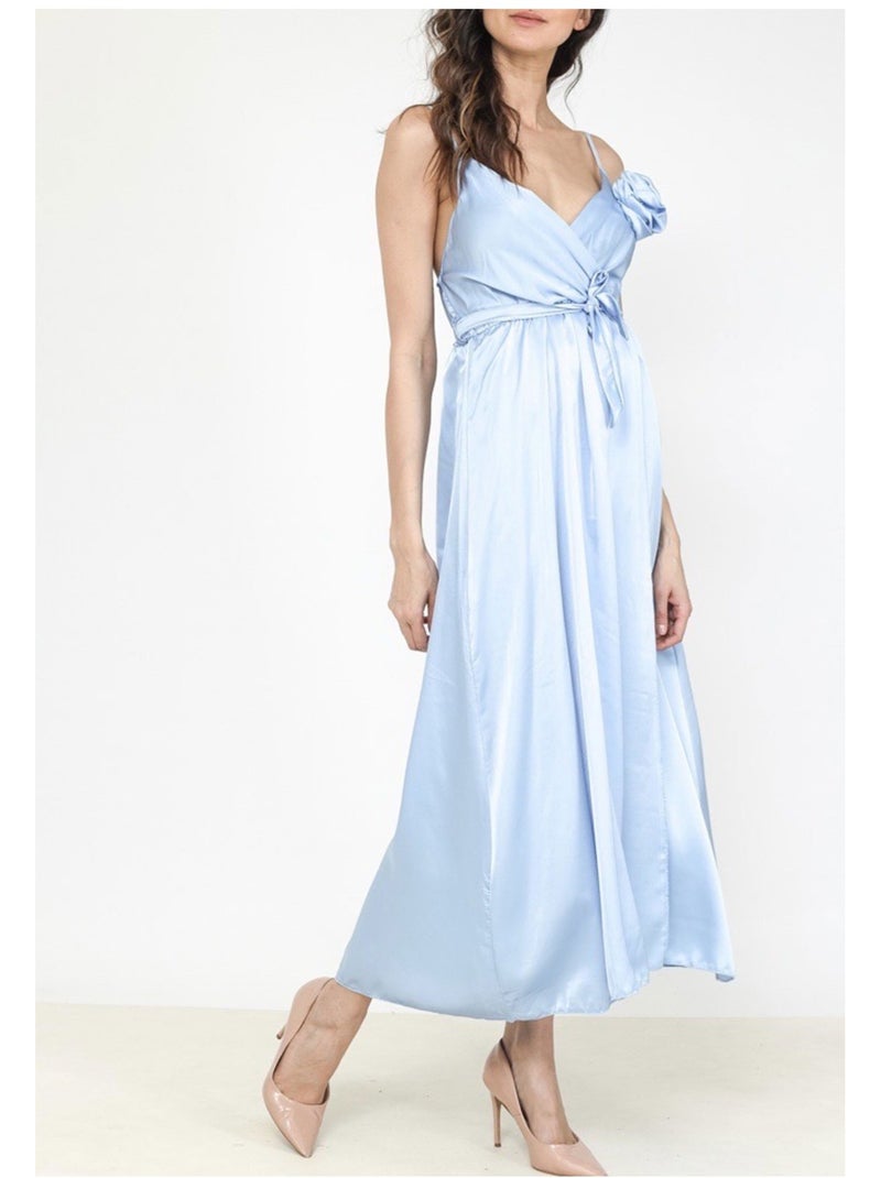 Robe Kebello Bleu ciel - Kiabi