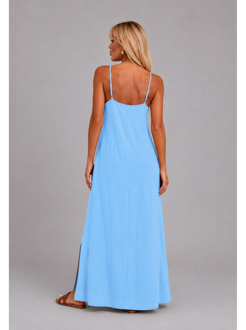 Robe Kebello Bleu ciel - Kiabi