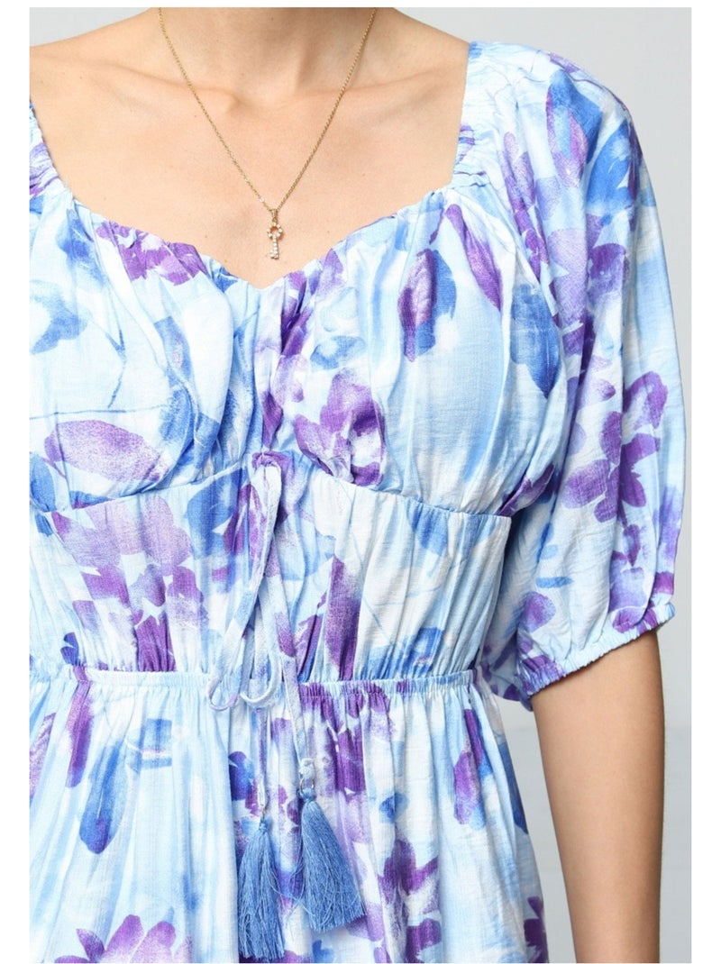 Robe Kebello Bleu - Kiabi