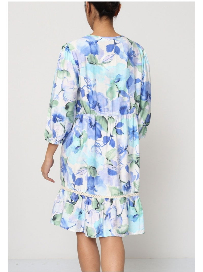 Robe Kebello Bleu - Kiabi