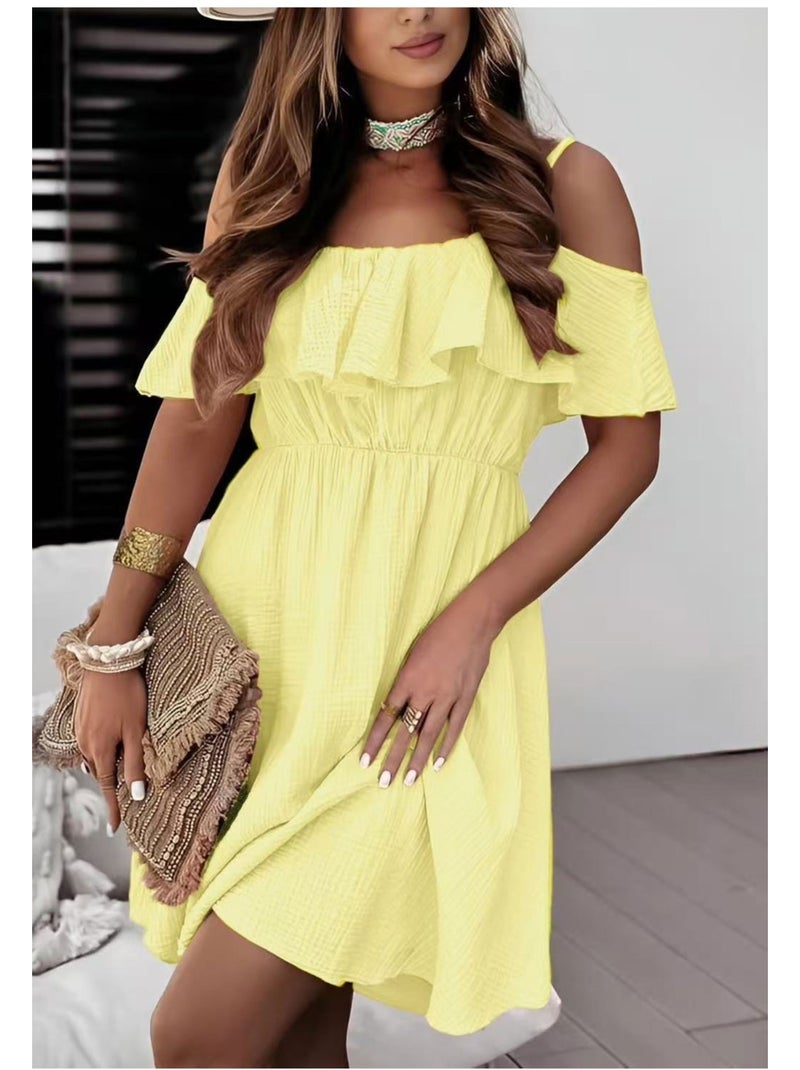 Robe Kebello Jaune - Kiabi