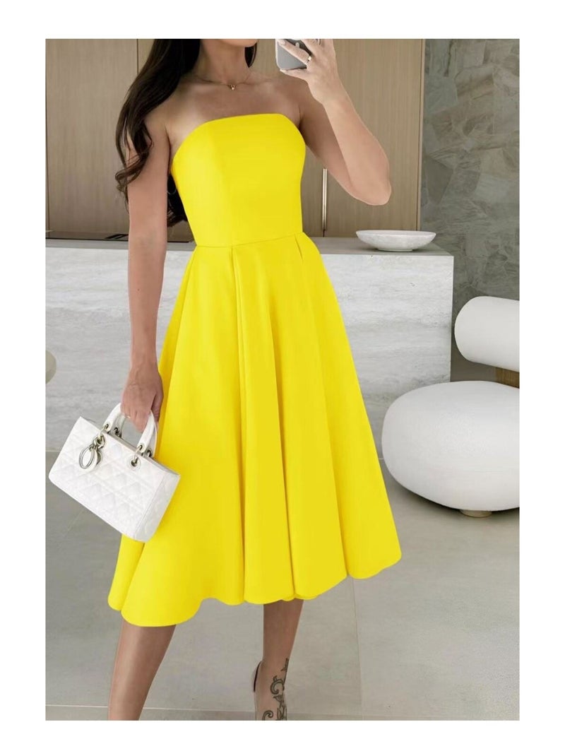 Robe Kebello Jaune - Kiabi
