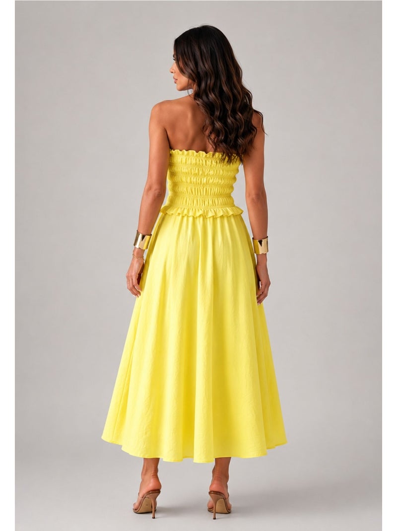 Robe Kebello Jaune - Kiabi