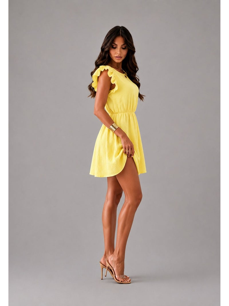 Robe Kebello Jaune - Kiabi