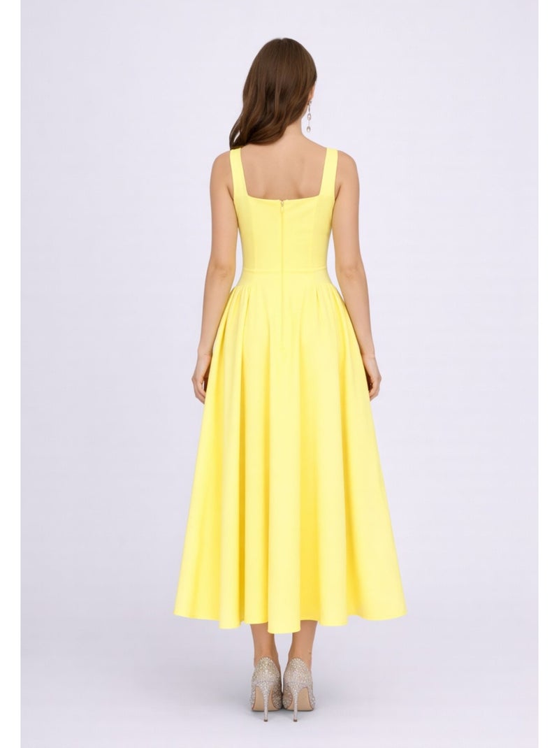 Robe Kebello Jaune - Kiabi