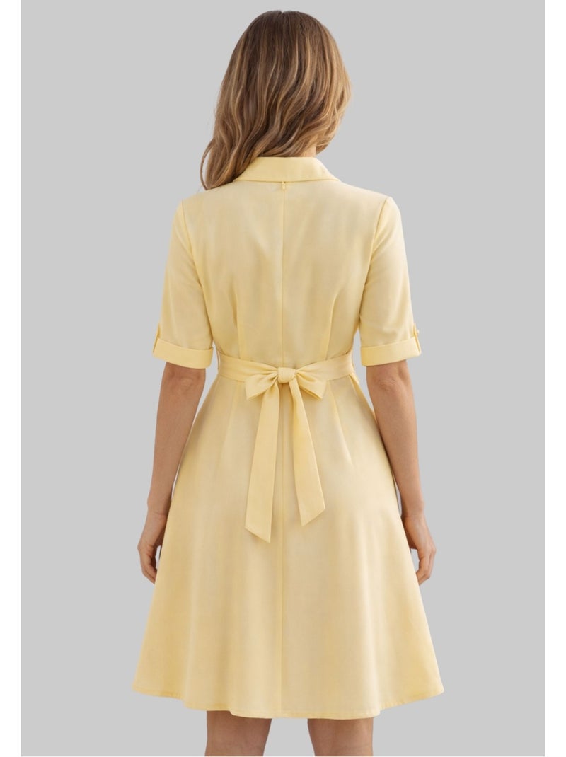 Robe Kebello Jaune - Kiabi
