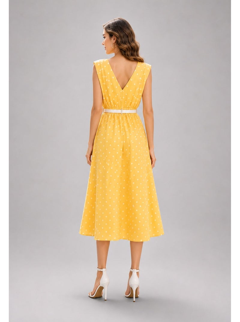 Robe Kebello Jaune - Kiabi