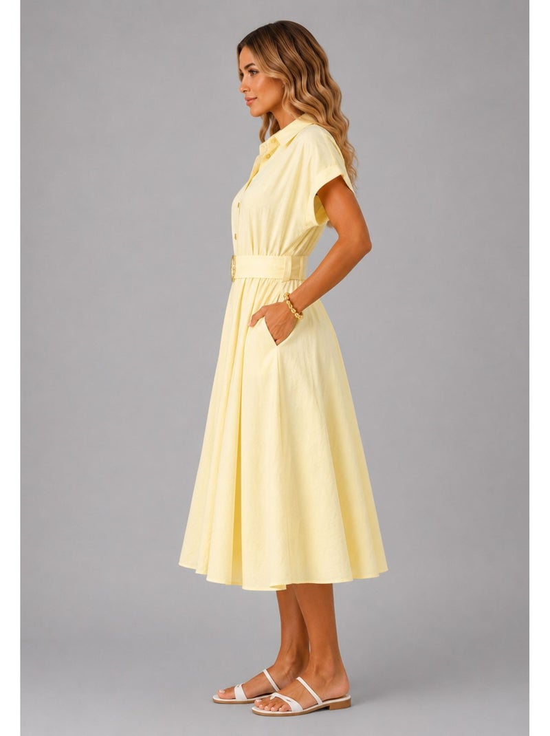 Robe Kebello Jaune - Kiabi