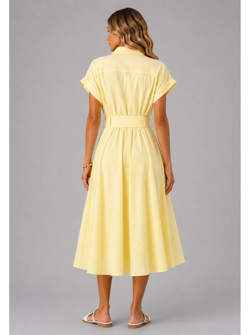 Robe Kebello Jaune - Kiabi