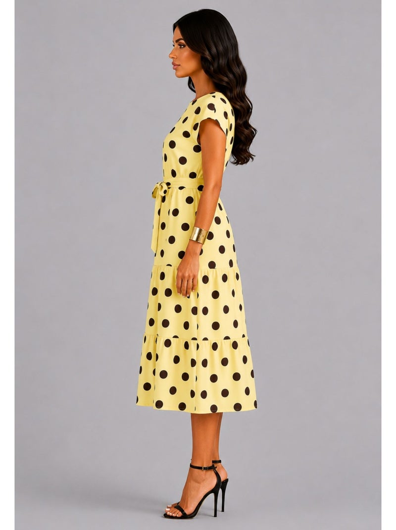 Robe Kebello Jaune - Kiabi
