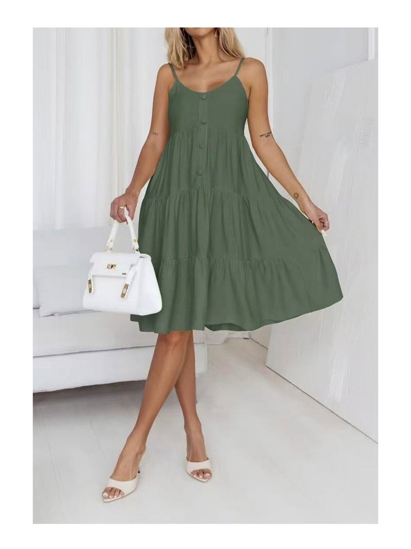 Robe Kebello Kaki - Kiabi