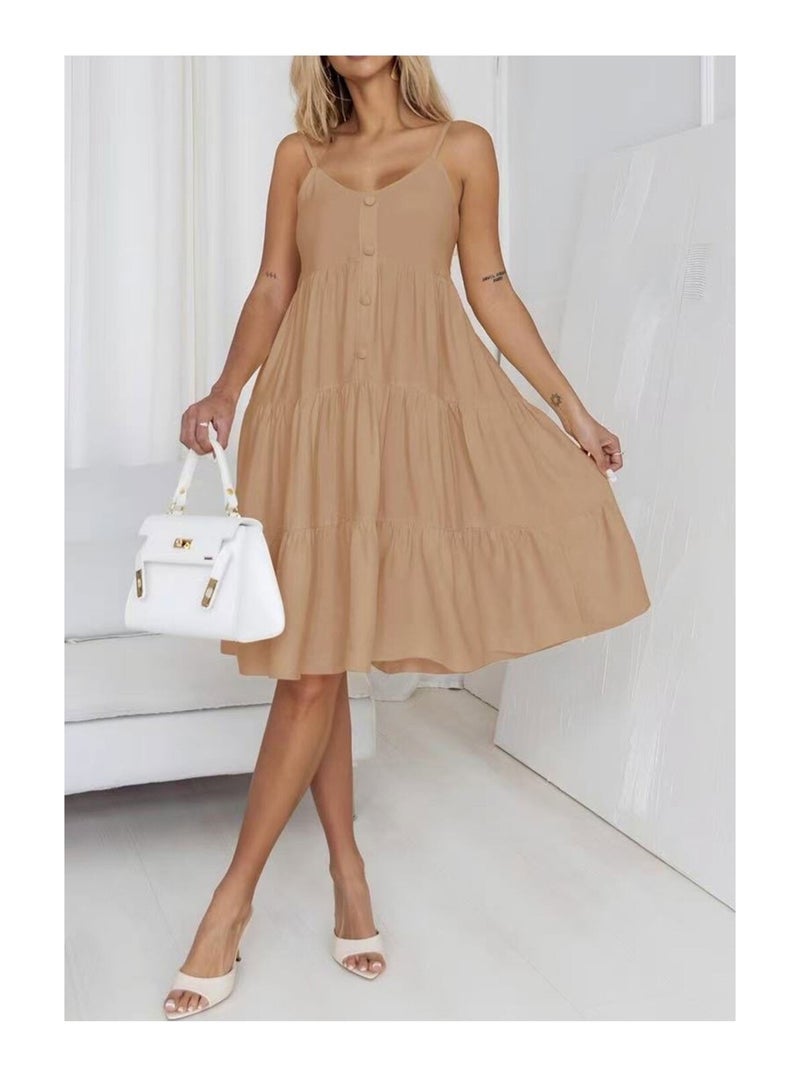Robe Kebello Marron - Kiabi