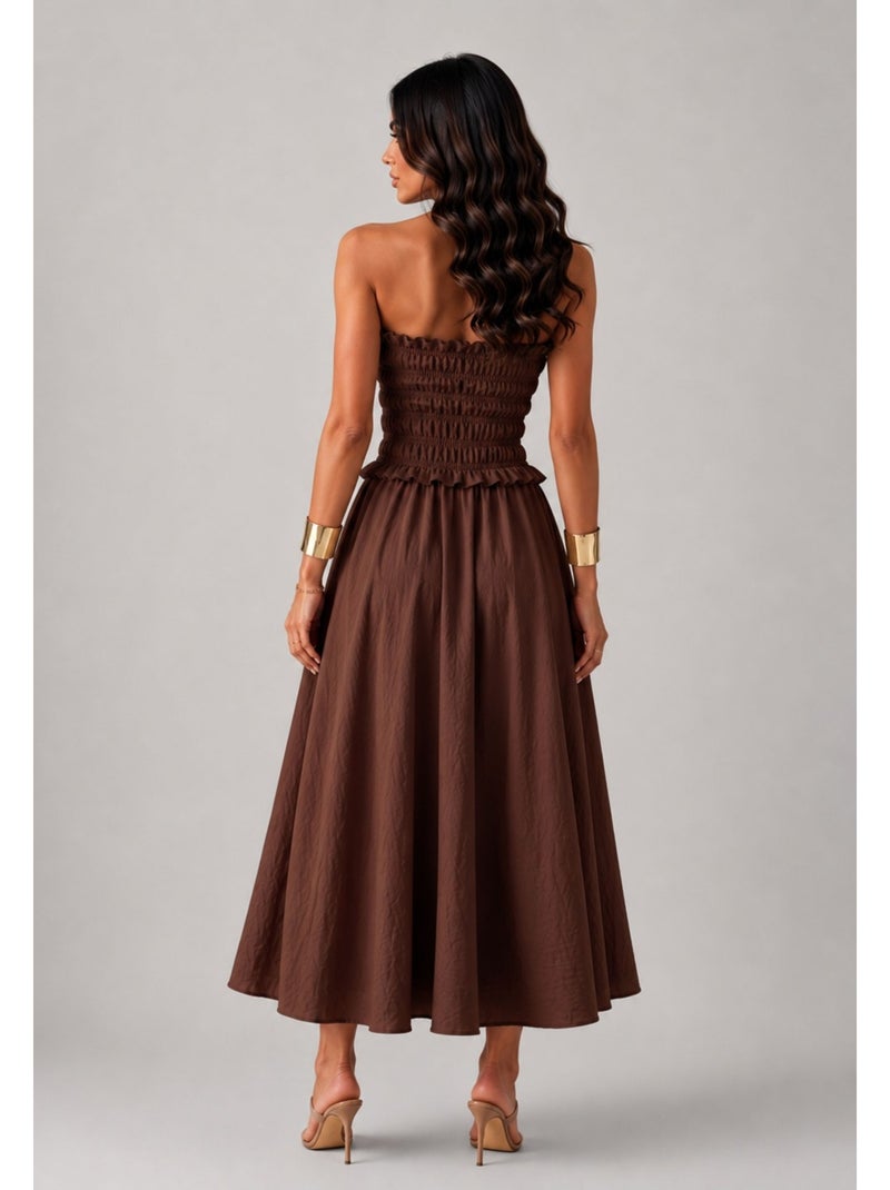Robe Kebello Marron - Kiabi
